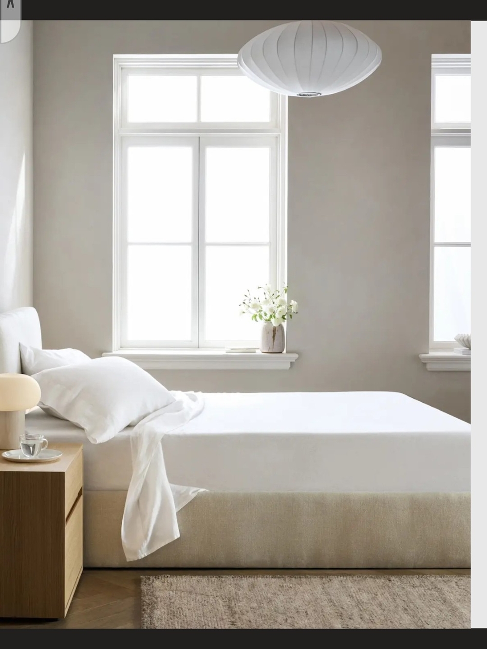 White European Linen Sheet Set - Classic Breathable Bedding, Split King